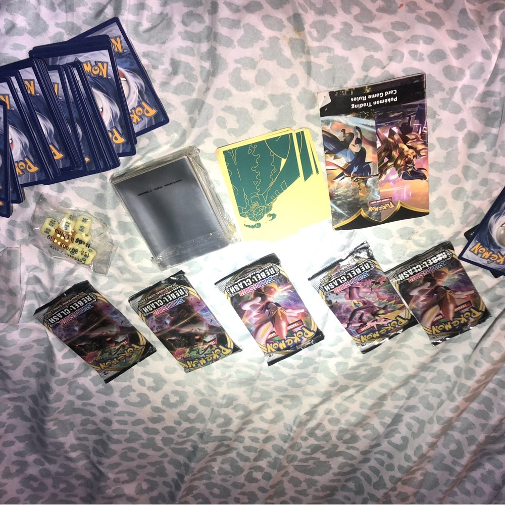 Pokemon Clash of the Titans box set (opened with out box packaging )